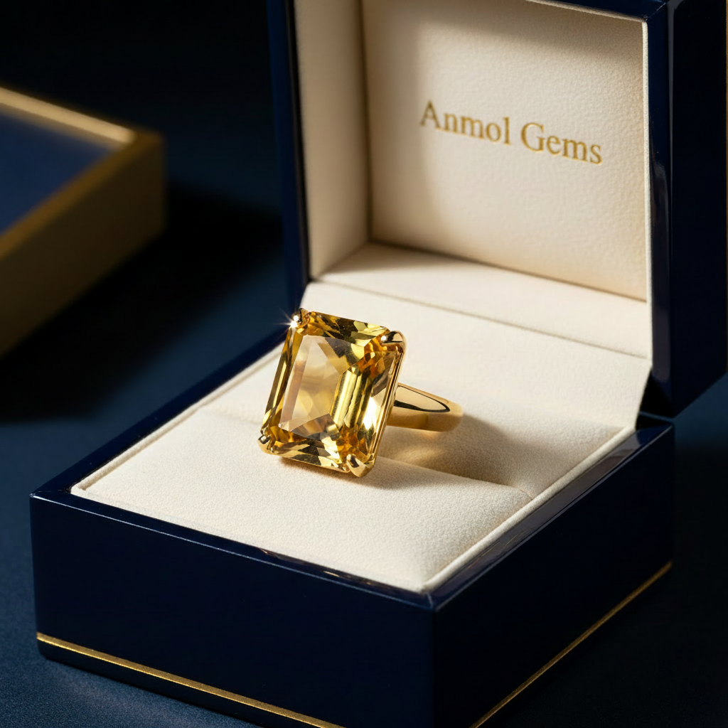 Citrine Rings