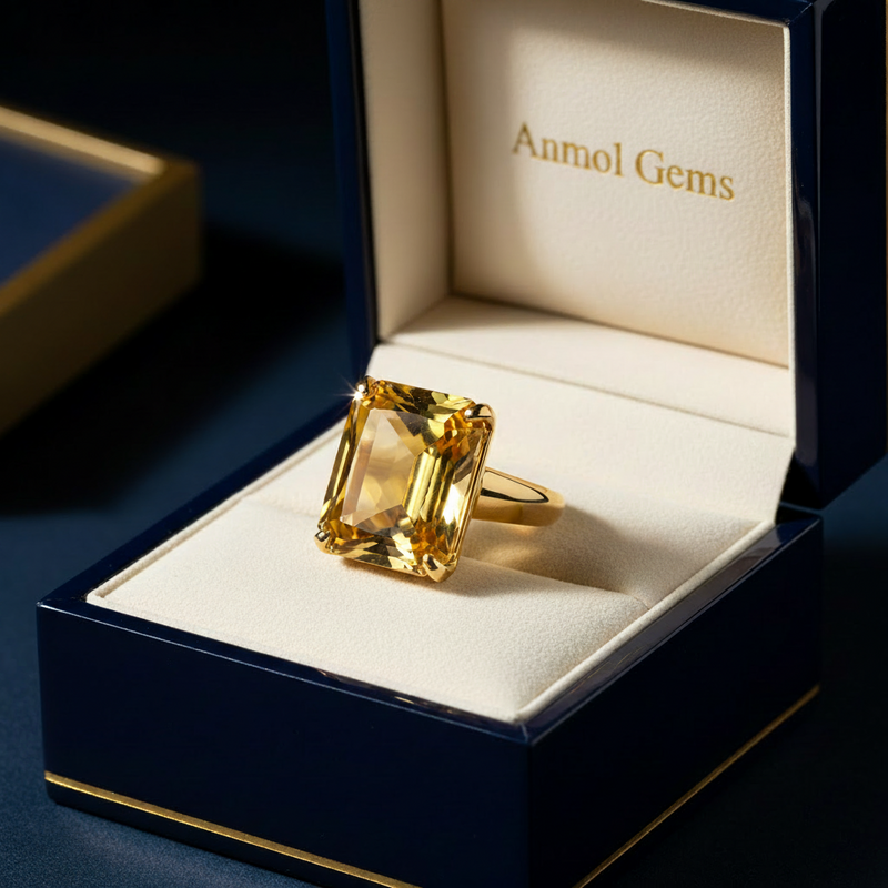 Citrine Rings