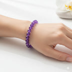 Natural Amythyst Bracelet