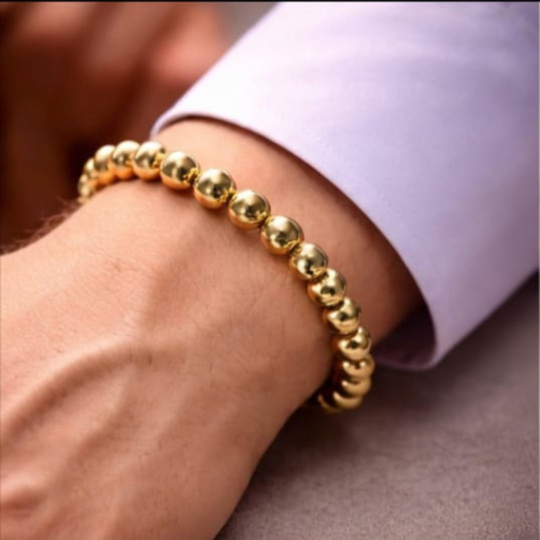 Natural Golden Pyrite Bracelet