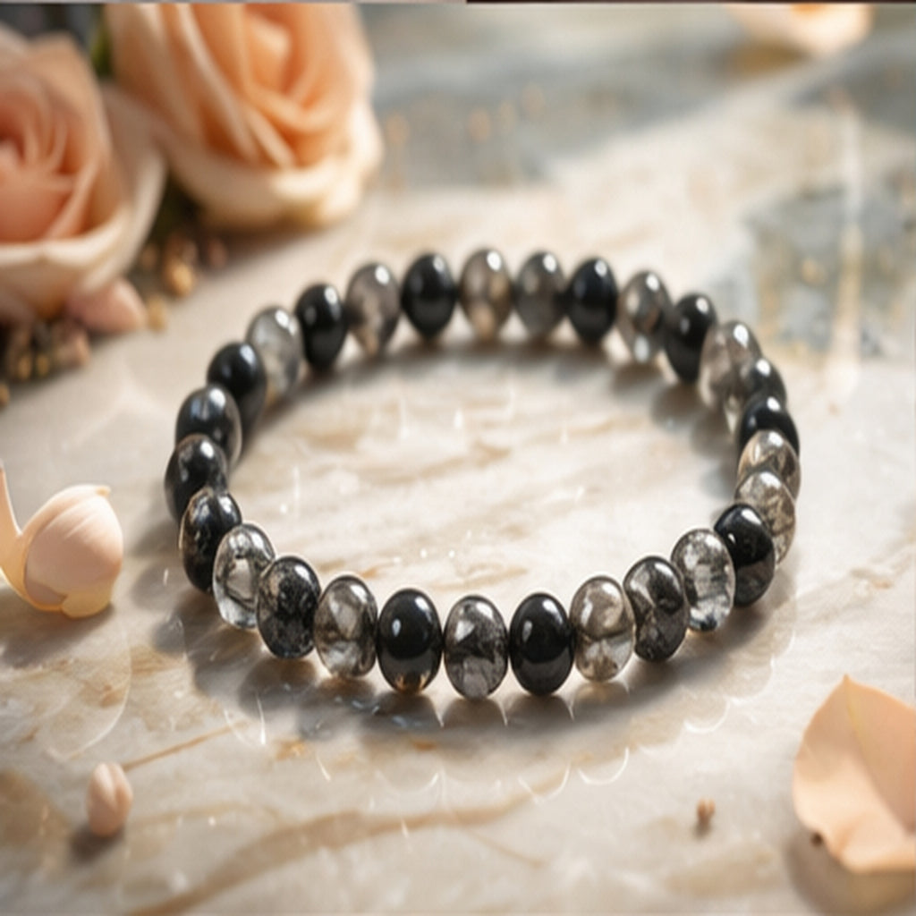 Natural Suleimani Akik Bracelet