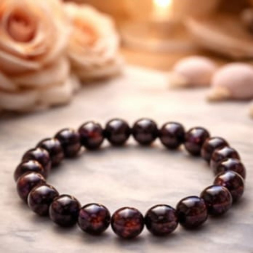 Natural Garnet Bracelet
