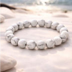Natural Howlite Bracelet
