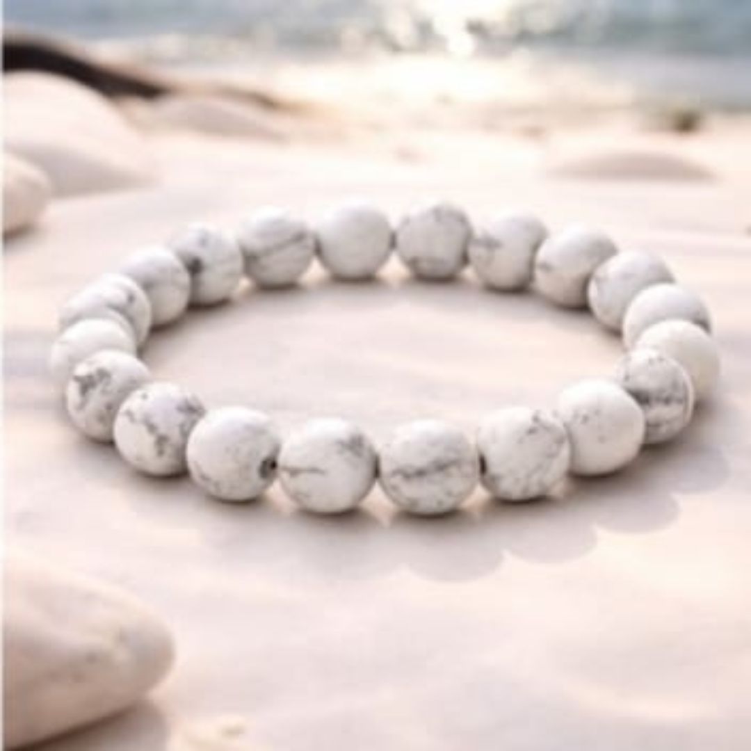Natural Howlite Bracelet