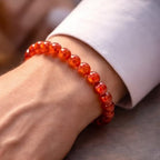 Natural Red Carnelian Bracelet