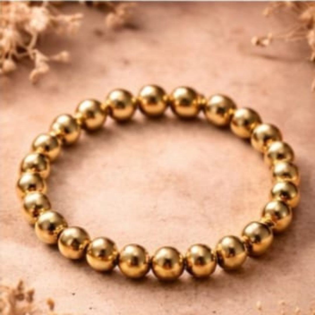 Natural Golden Pyrite Bracelet