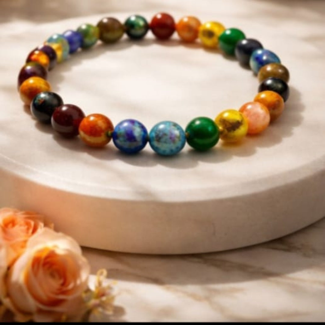 Natural 7 Chakra Bracelet