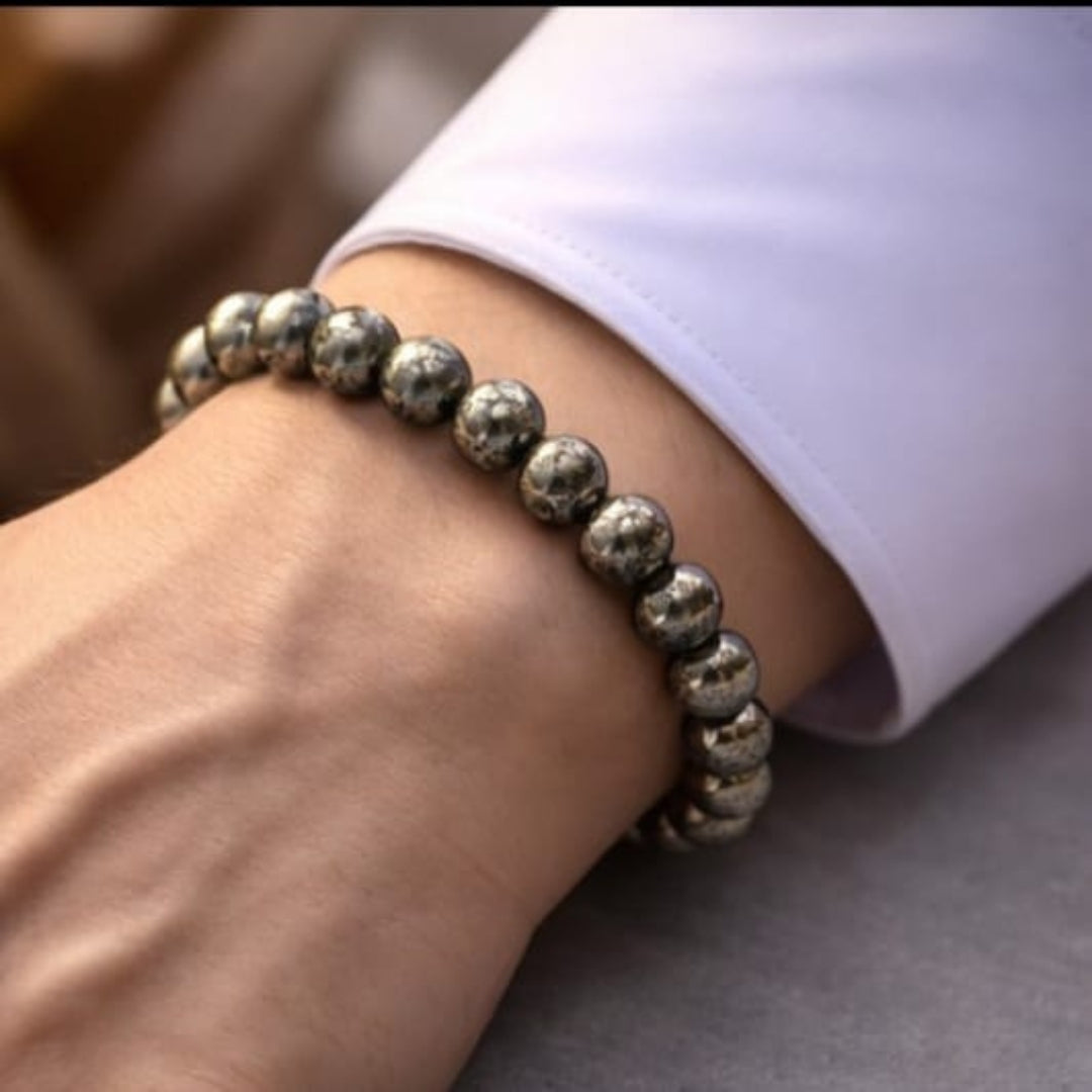 Natural Pyrite Bracelet