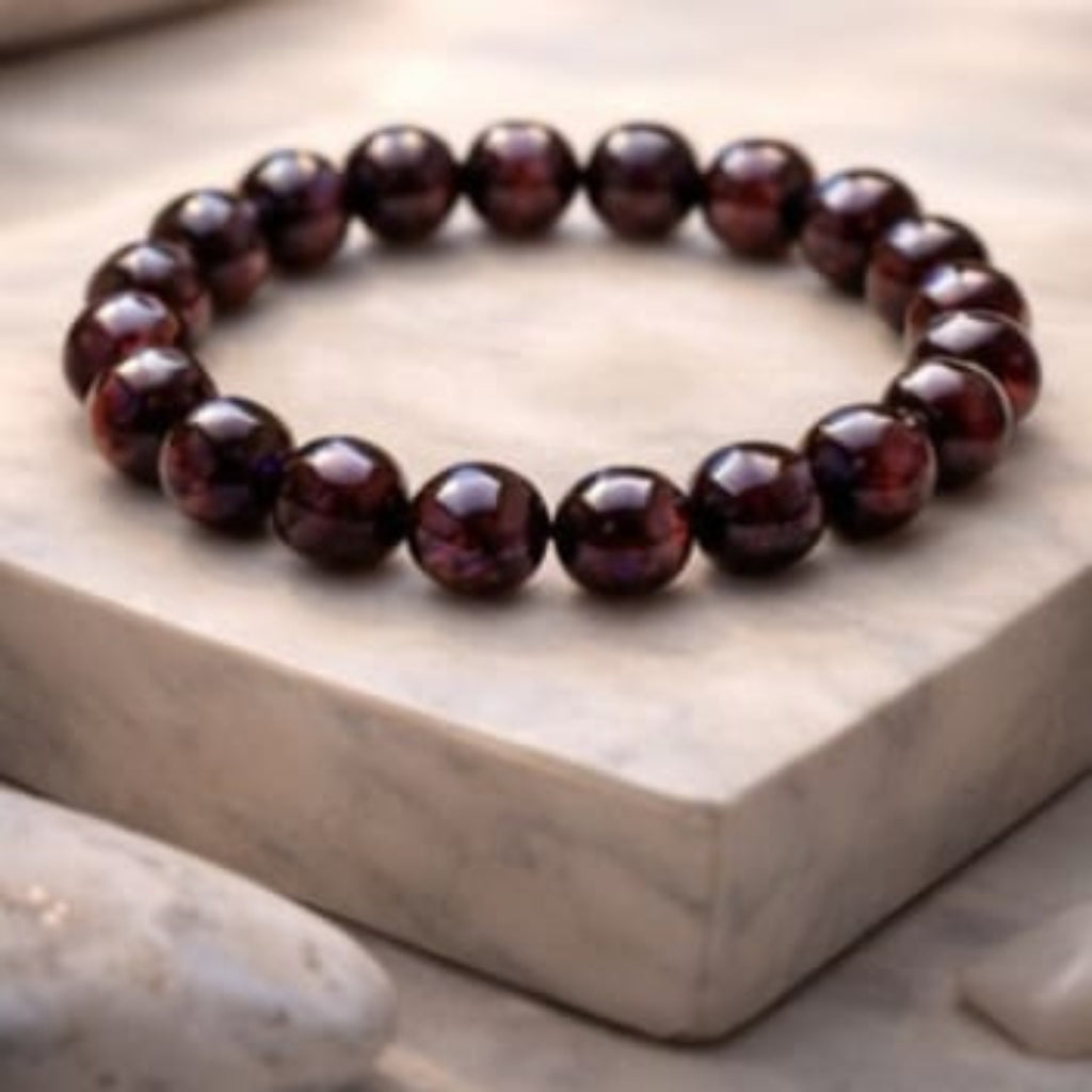 Natural Garnet Bracelet