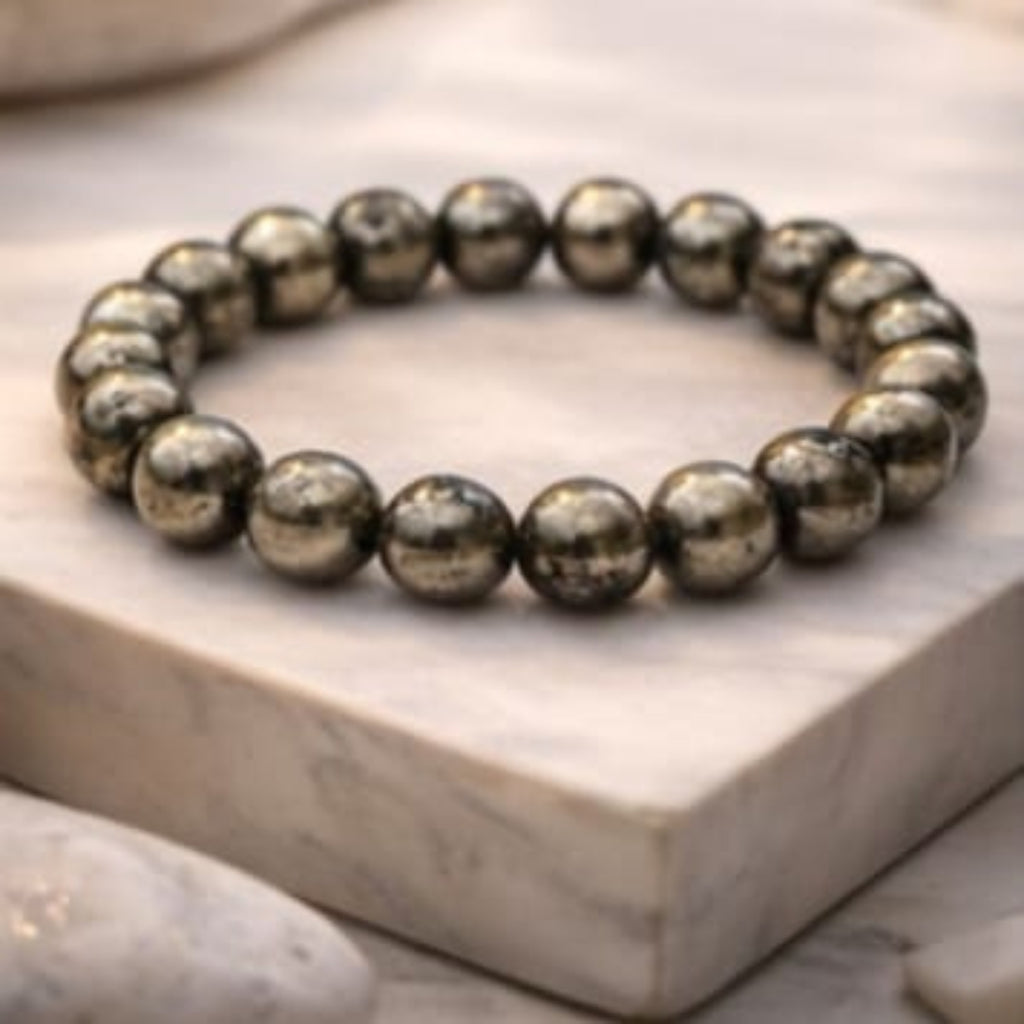 Natural Pyrite Bracelet
