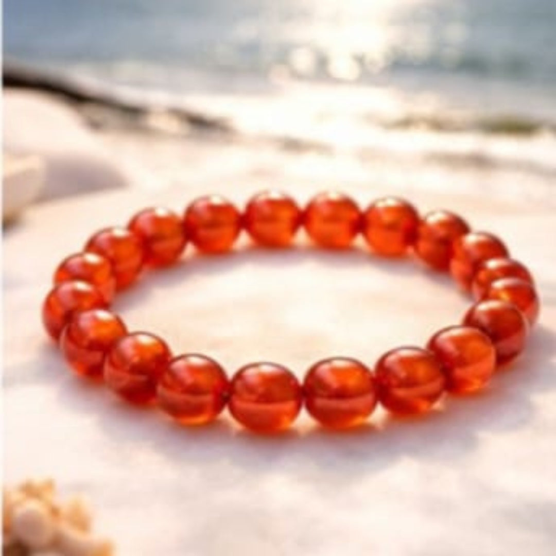 Natural Red Carnelian Bracelet