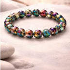Natural Lava Titanium Bracelet