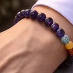 Natural Amythyst +7 Chakra Bracelet