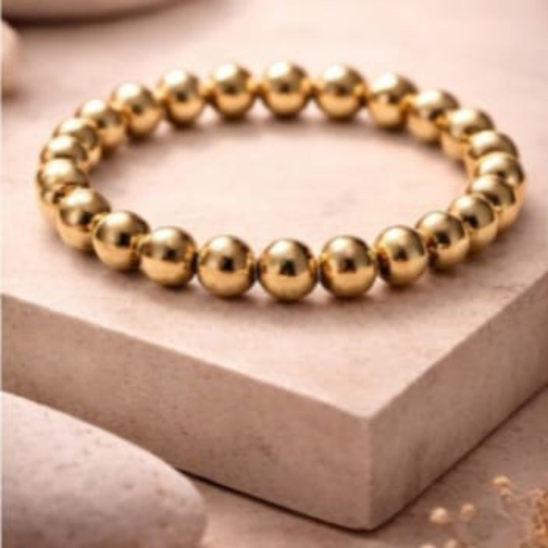 Natural Golden Pyrite Bracelet