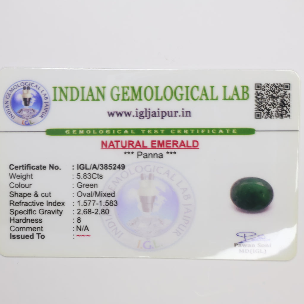 Natural Emerald 5.83ct