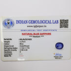 Natural Blue Sapphire 3.34ct