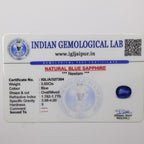 Natural Blue Sapphire 3.60ct