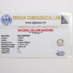 Natural Yellow Sapphire (Ceylon) 3.08ct