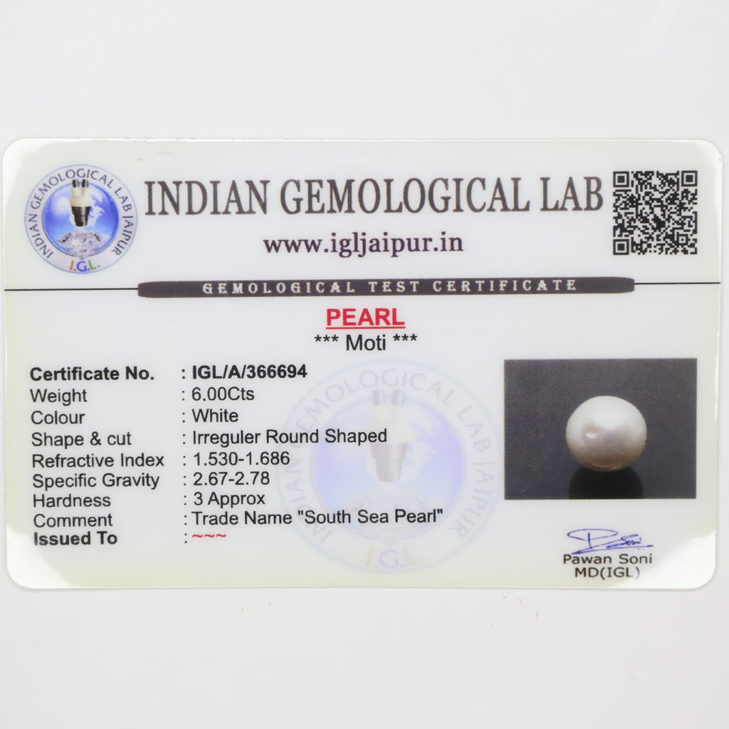 Natural Pearl (South Sea) 6.00ct