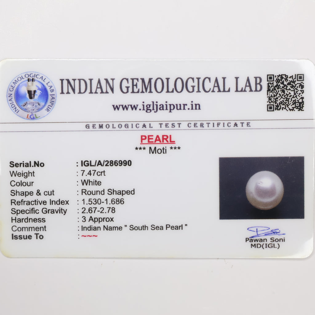Natural Pearl (South Sea) 7.47ct