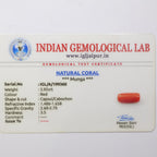Natural Red Coral (Munga) 3.92ct