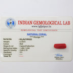 Natural Red Coral (Munga) 6.30ct