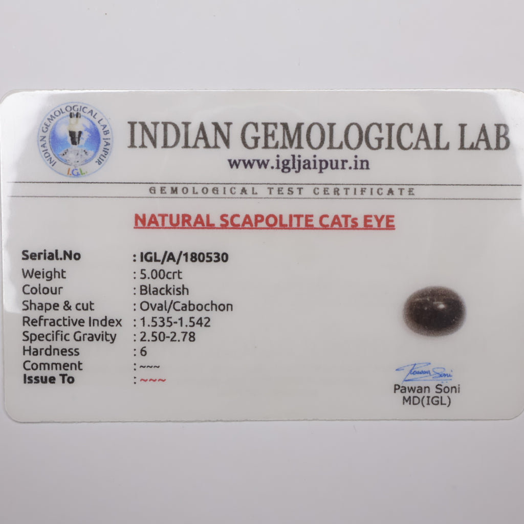 Natural Cat's Eye 5.00ct