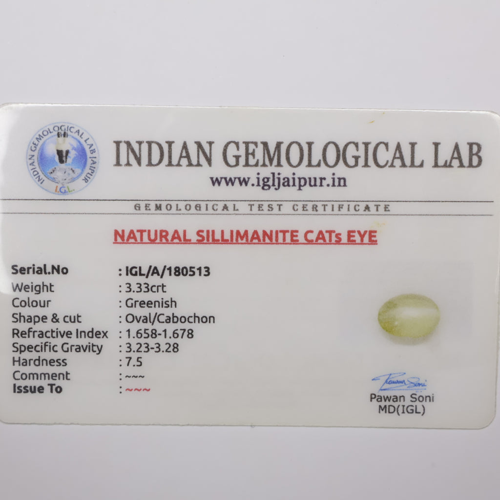 Natural Cat's Eye 3.33ct