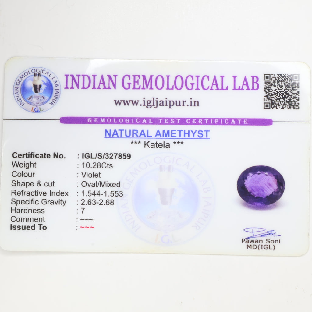 Natural Amythyst 10.28ct