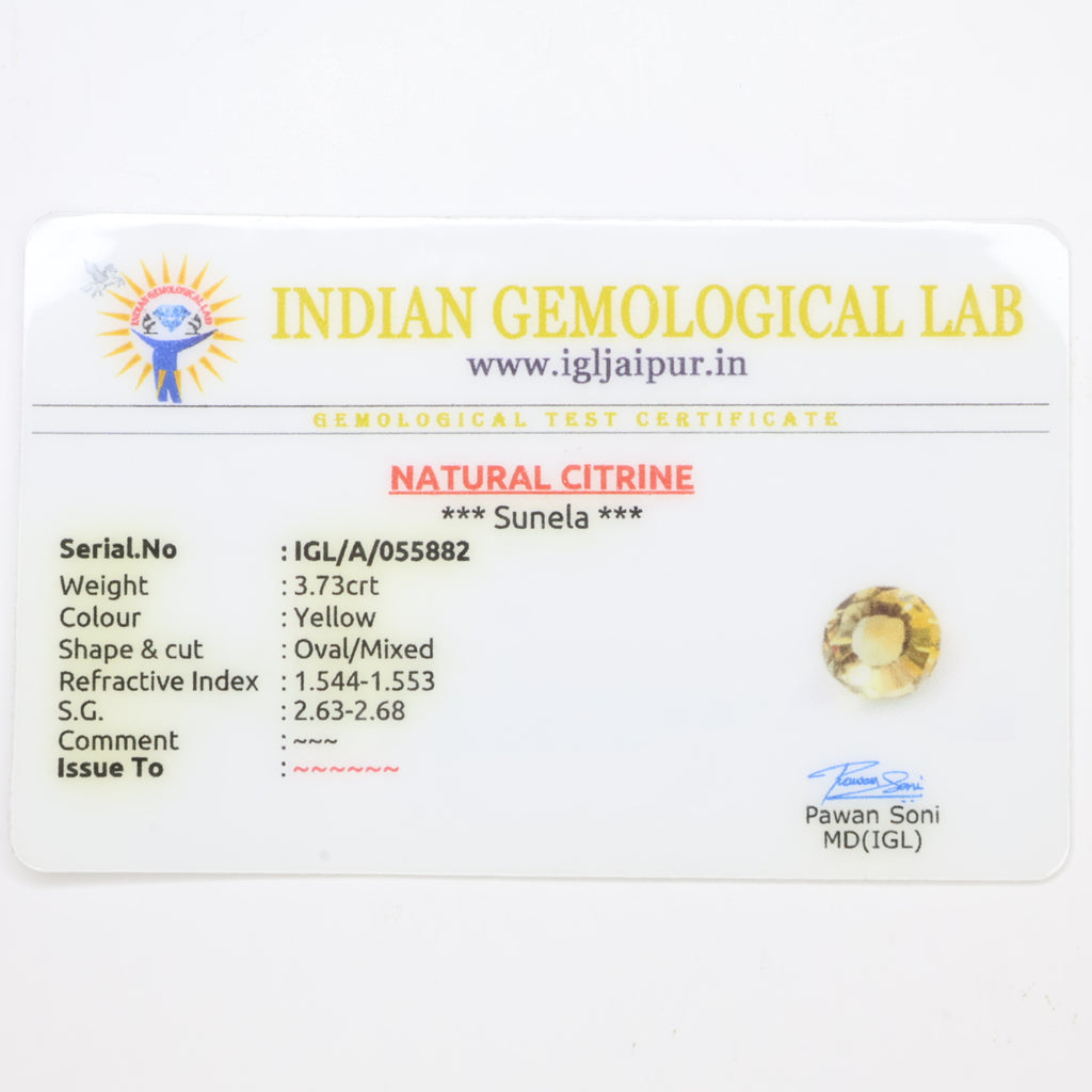 Natural Citrine 3.73ct