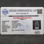 Natural Sphatik Shri Yantra 35.28g