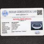 Natural Sphatik Lingam 22.88g