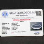 Natural Sphatik Lingam 26.858g