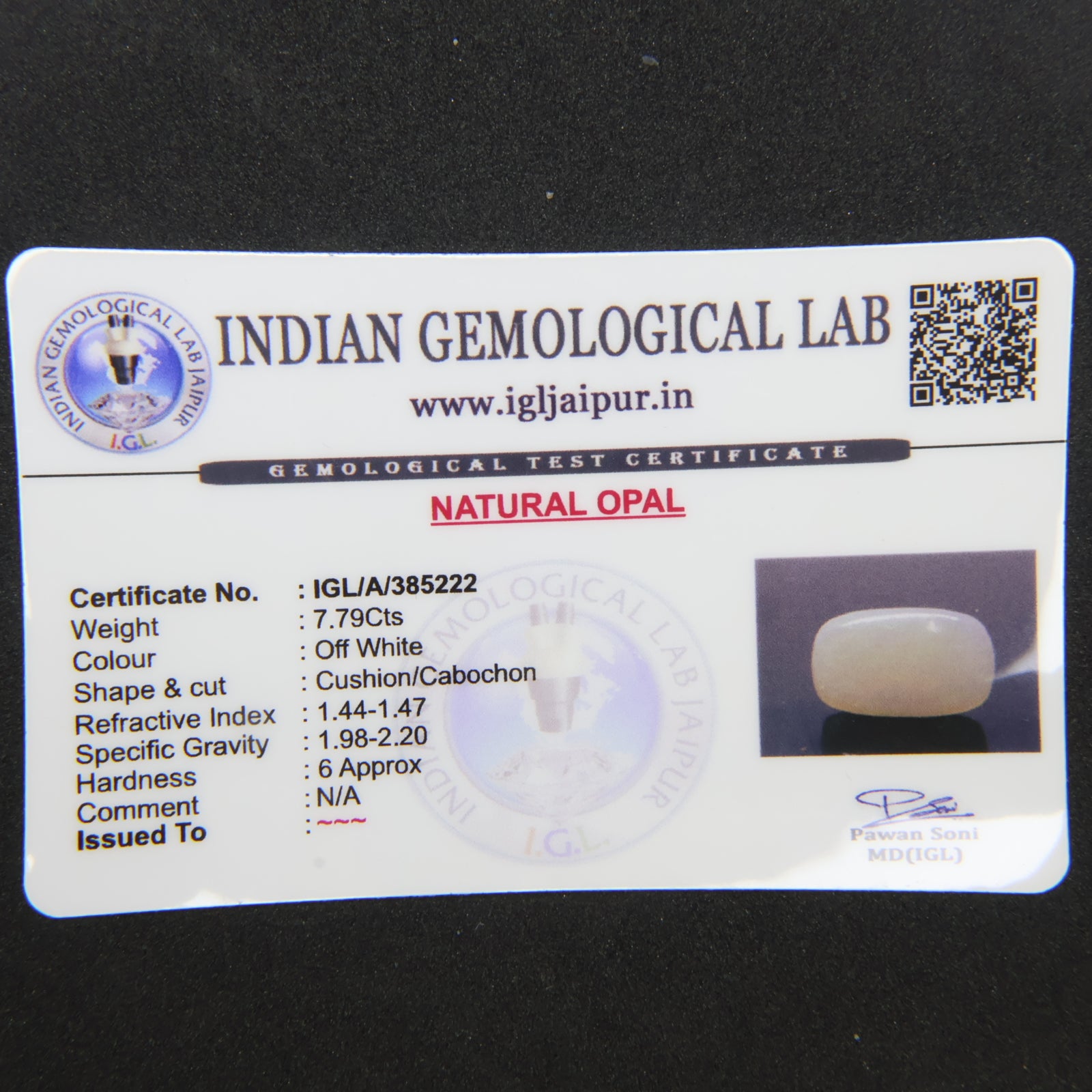Natural Opal 7.79ct