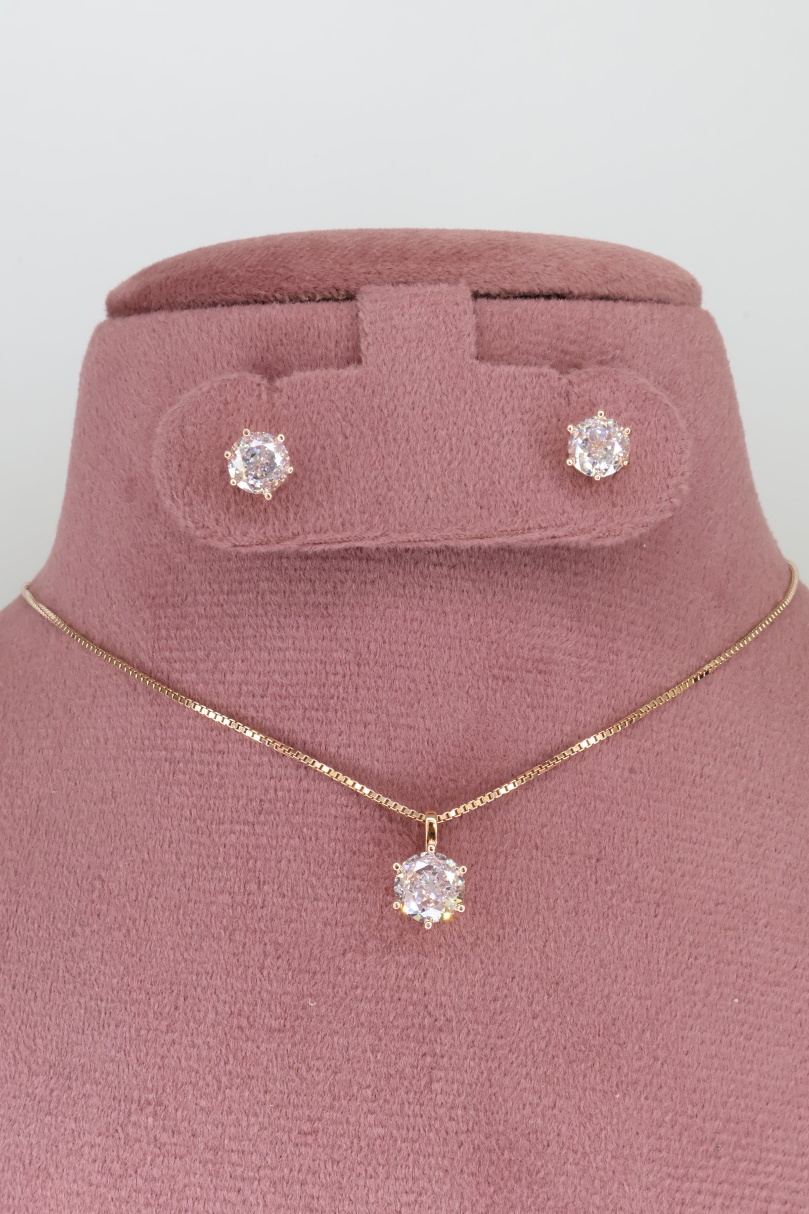 Premium Sterling Silver Necklace Set