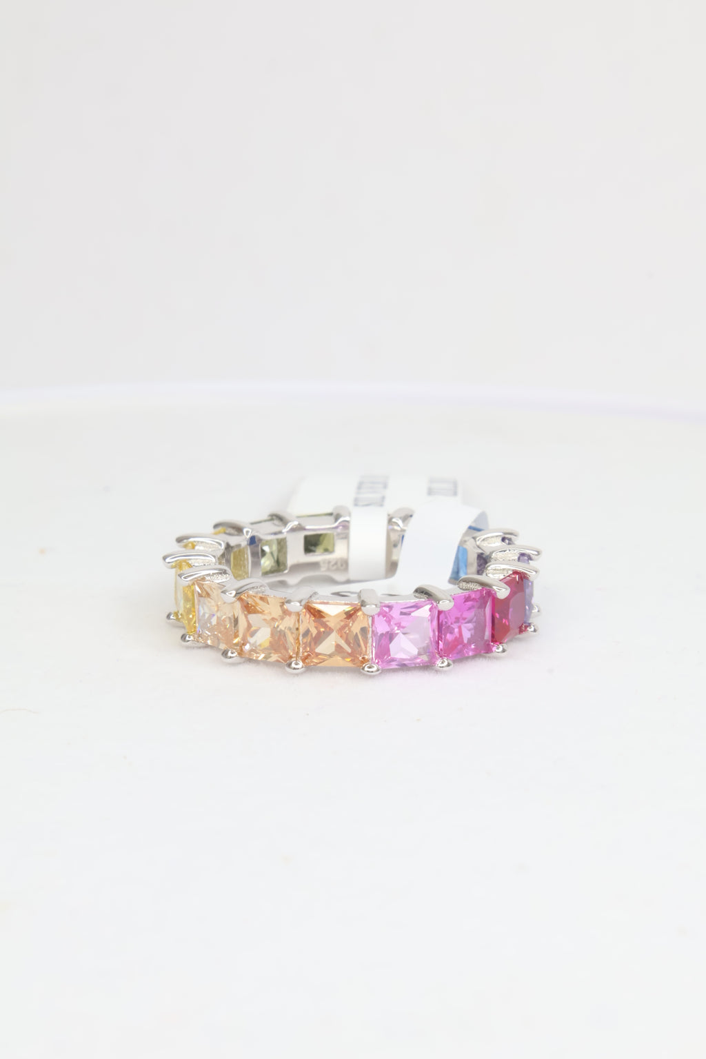 Premium Sterling Silver Multicolor Ring