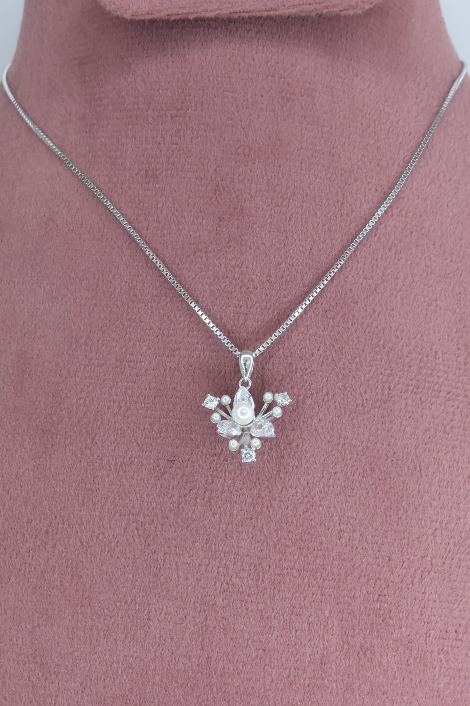 Premium Sterling Silver Pendant with Chain