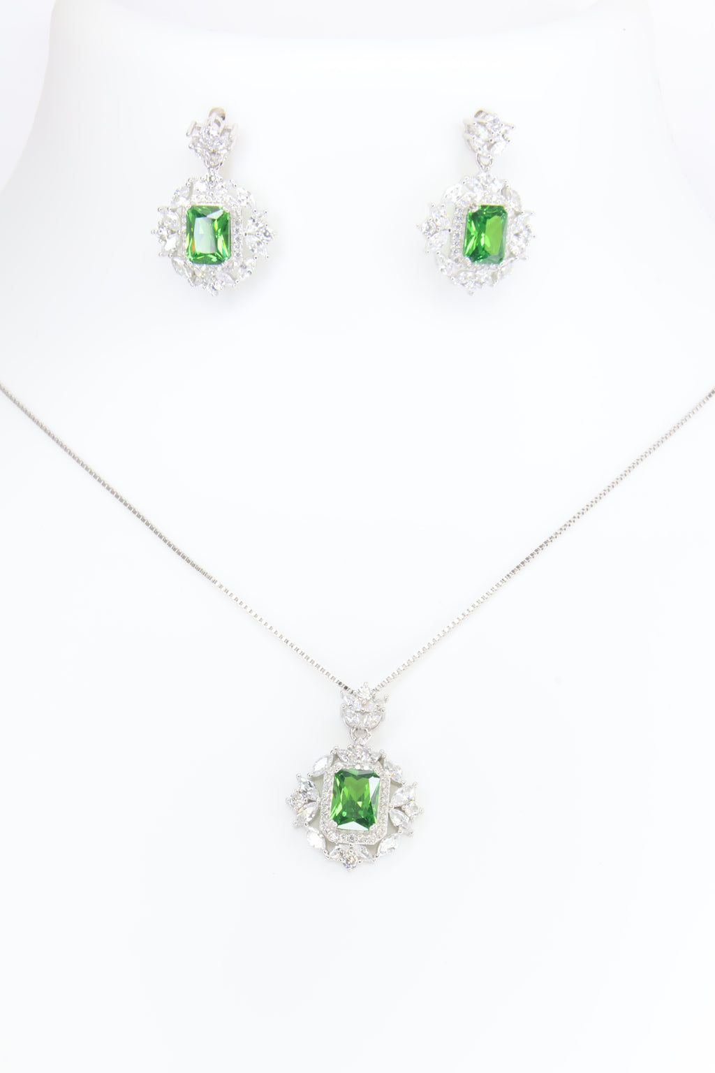Premium Sterling Silver Pendant Set