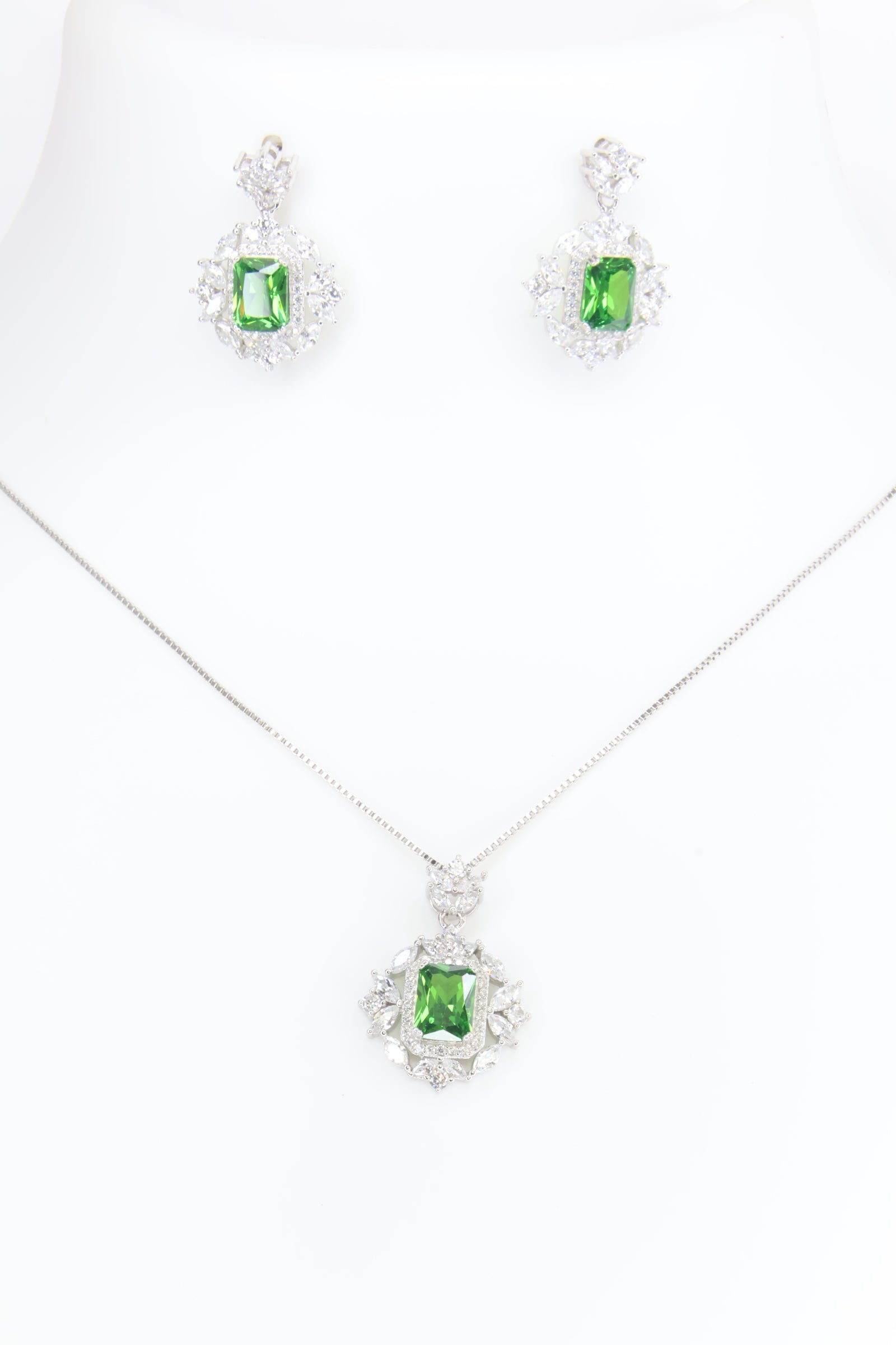 Premium Sterling Silver Pendant Set