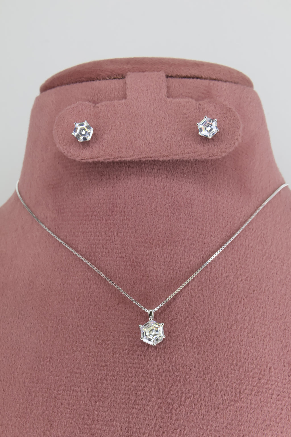 Premium Sterling Silver Pendant Set