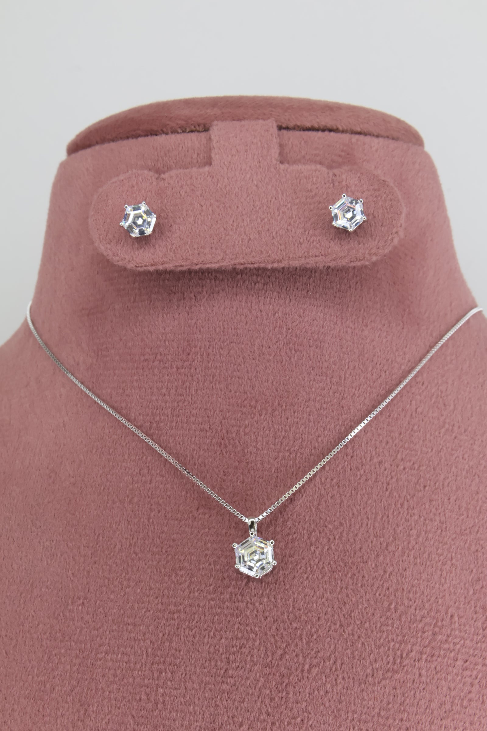 Premium Sterling Silver Pendant Set