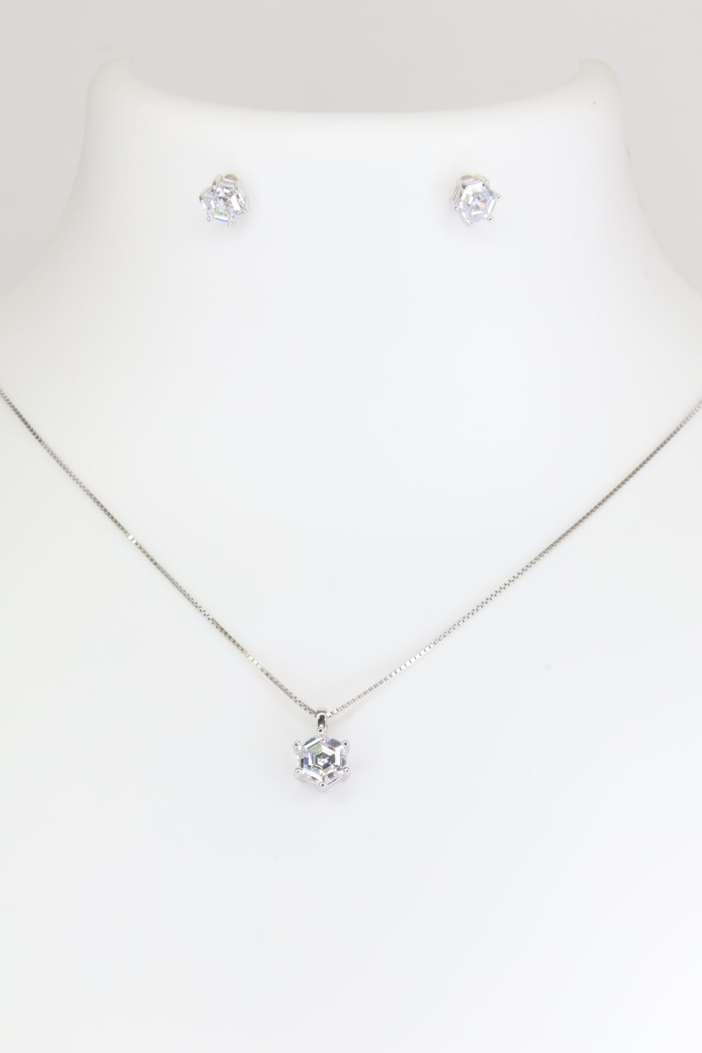 Premium Sterling Silver Pendant Set