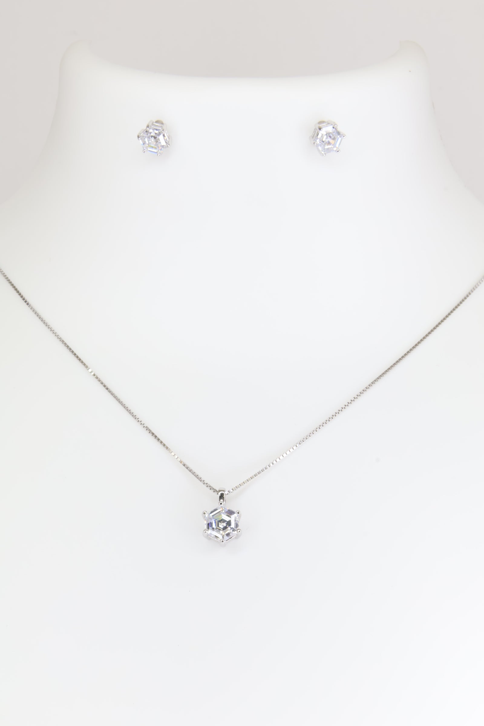 Premium Sterling Silver Pendant Set