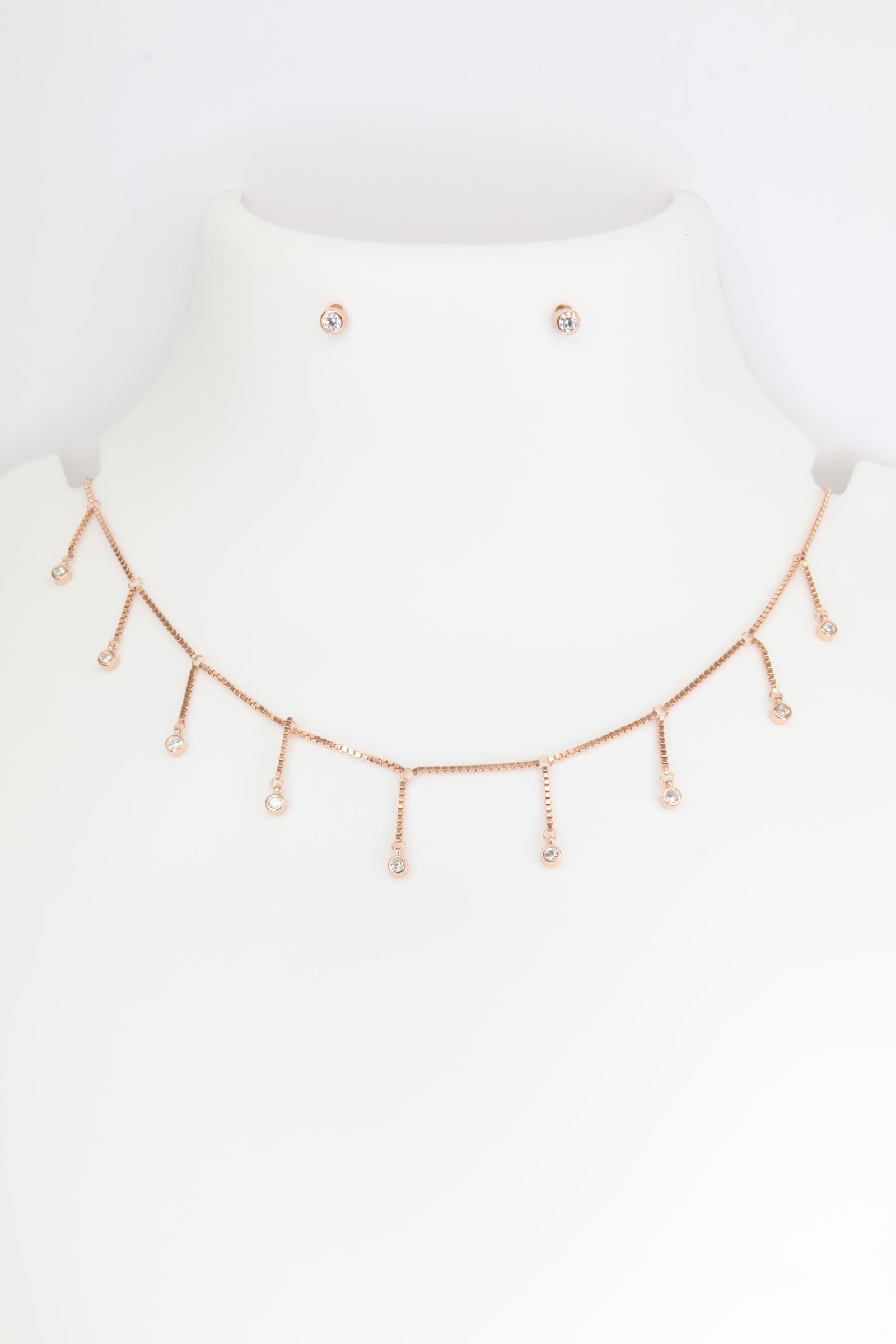 Premium Sterling Silver Necklace Set