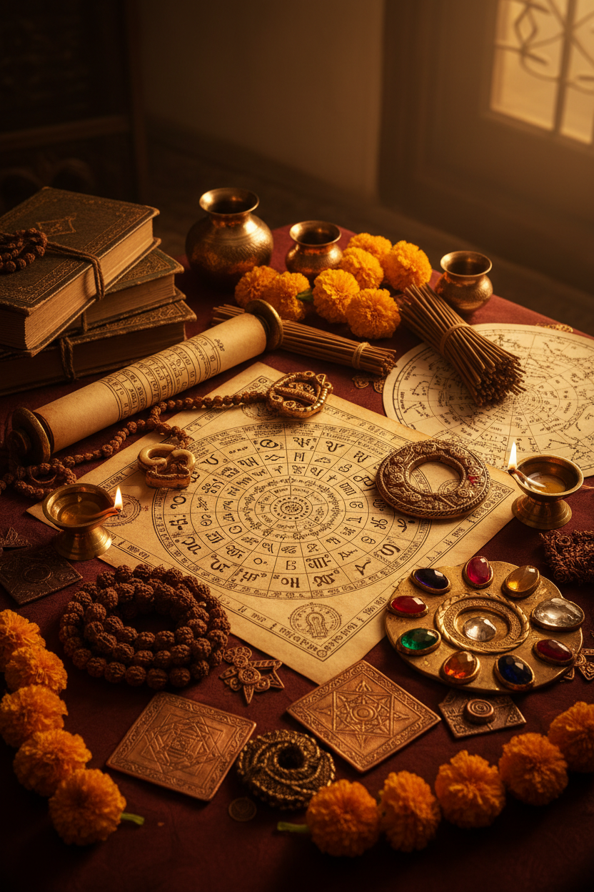 astrology, kundali and other tools in portrait form