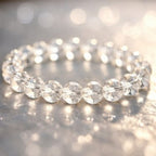 Natural Sphatik (Clear Quartz) Bracelet